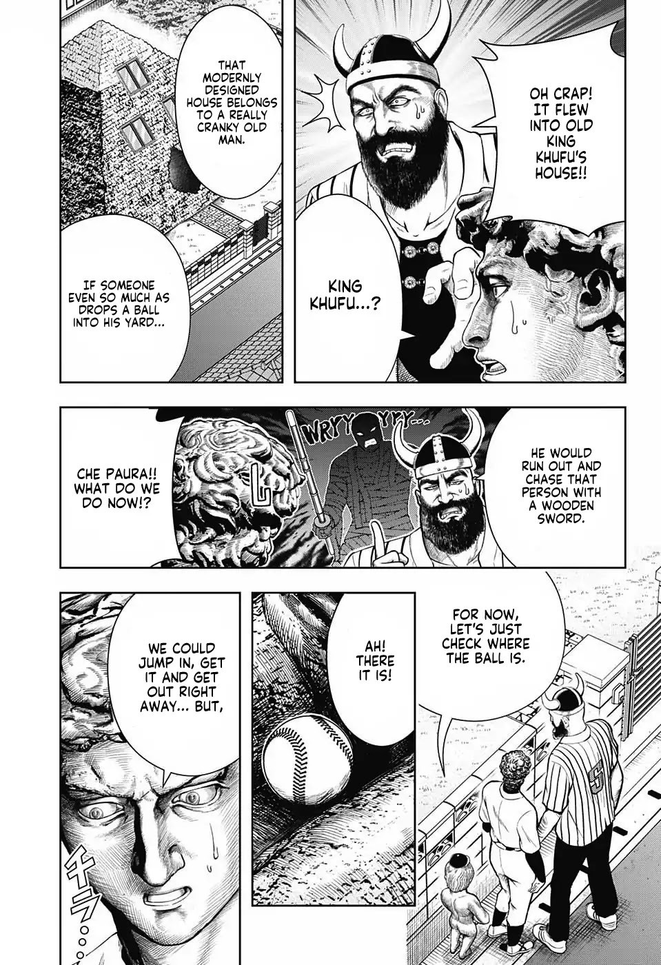 Shishunki Renaissance David-kun Chapter 11 page 3 - Chapter 11: King Khufu Next Door