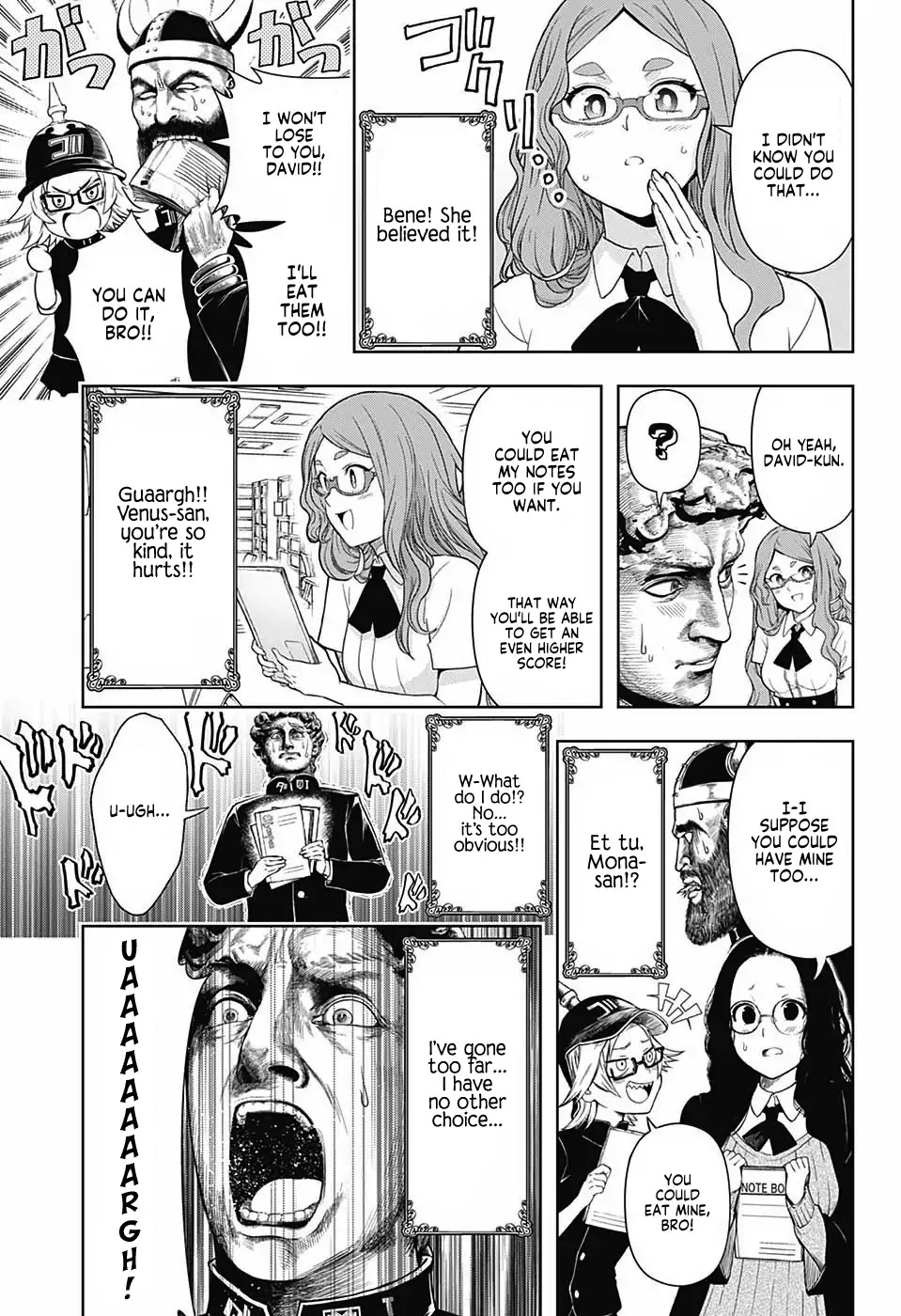 Shishunki Renaissance David-kun Chapter 12 page 11 - Chapter 12: Overcoming the End of Term Test