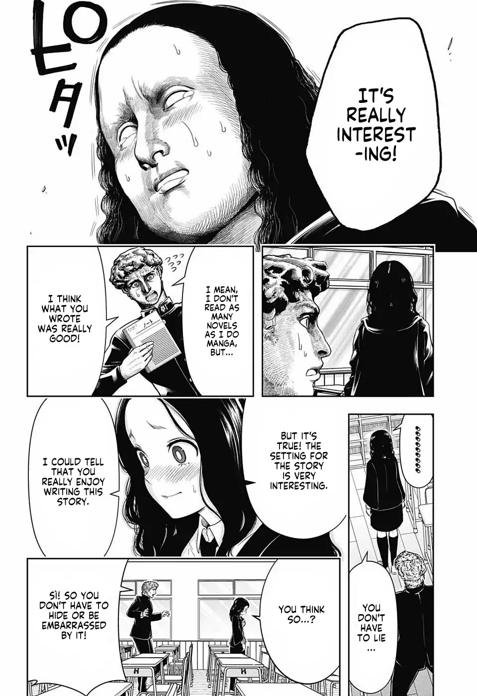 Shishunki Renaissance David-kun Chapter 13 page 10 - Chapter 13: Mona-san's Romantic Novels