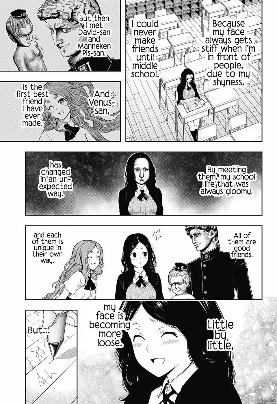 Shishunki Renaissance David-kun Chapter 13 page 3 - Chapter 13: Mona-san's Romantic Novels