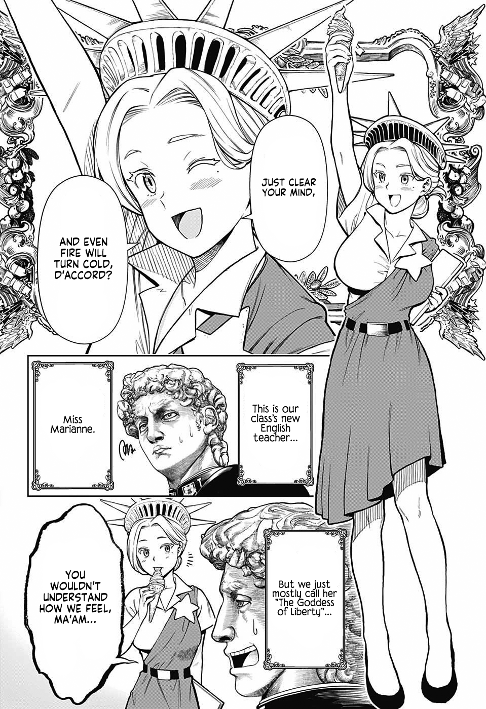 Shishunki Renaissance David-kun Chapter 14 page 2 - Chapter 14: Liberty!!