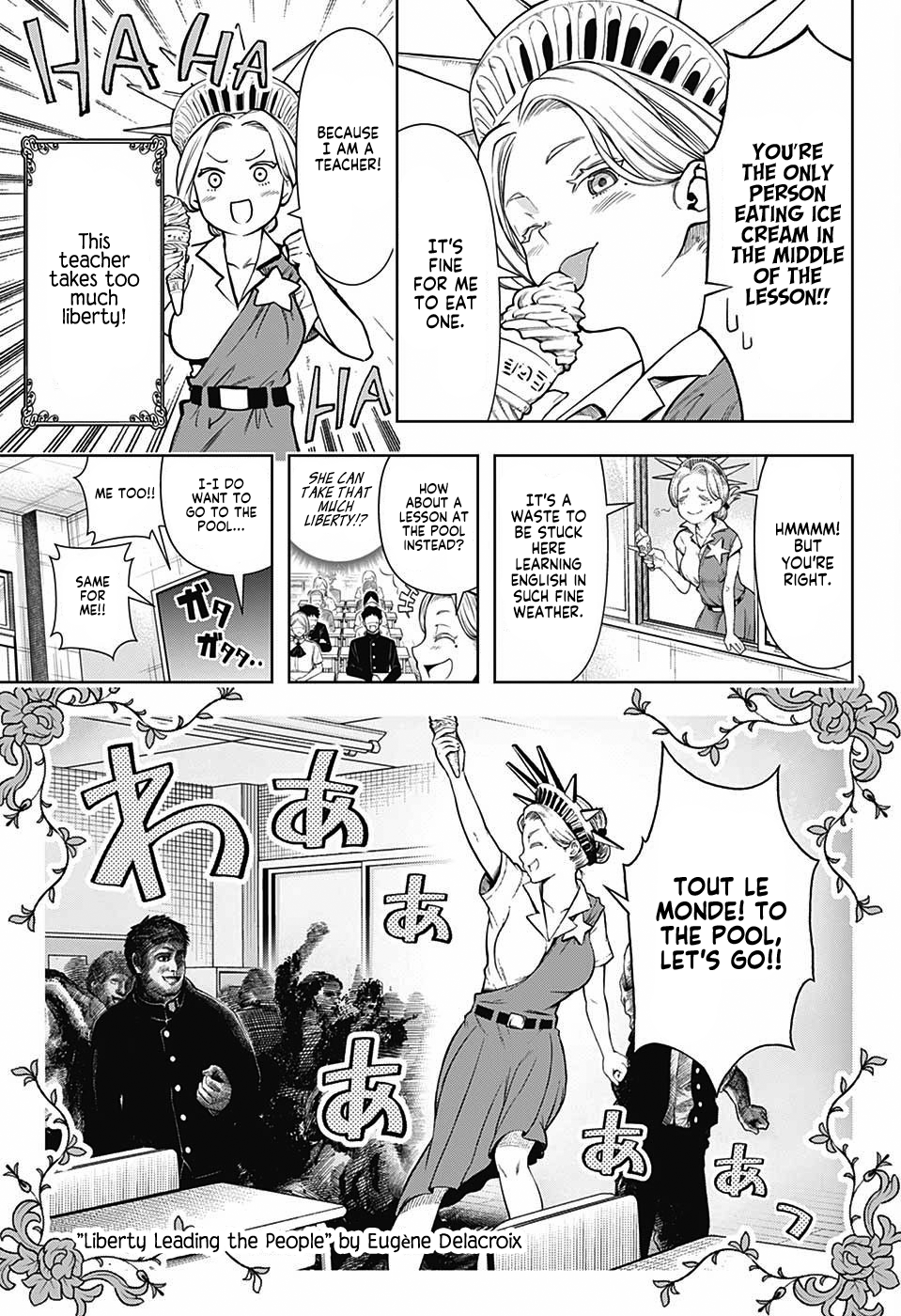 Shishunki Renaissance David-kun Chapter 14 page 3 - Chapter 14: Liberty!!
