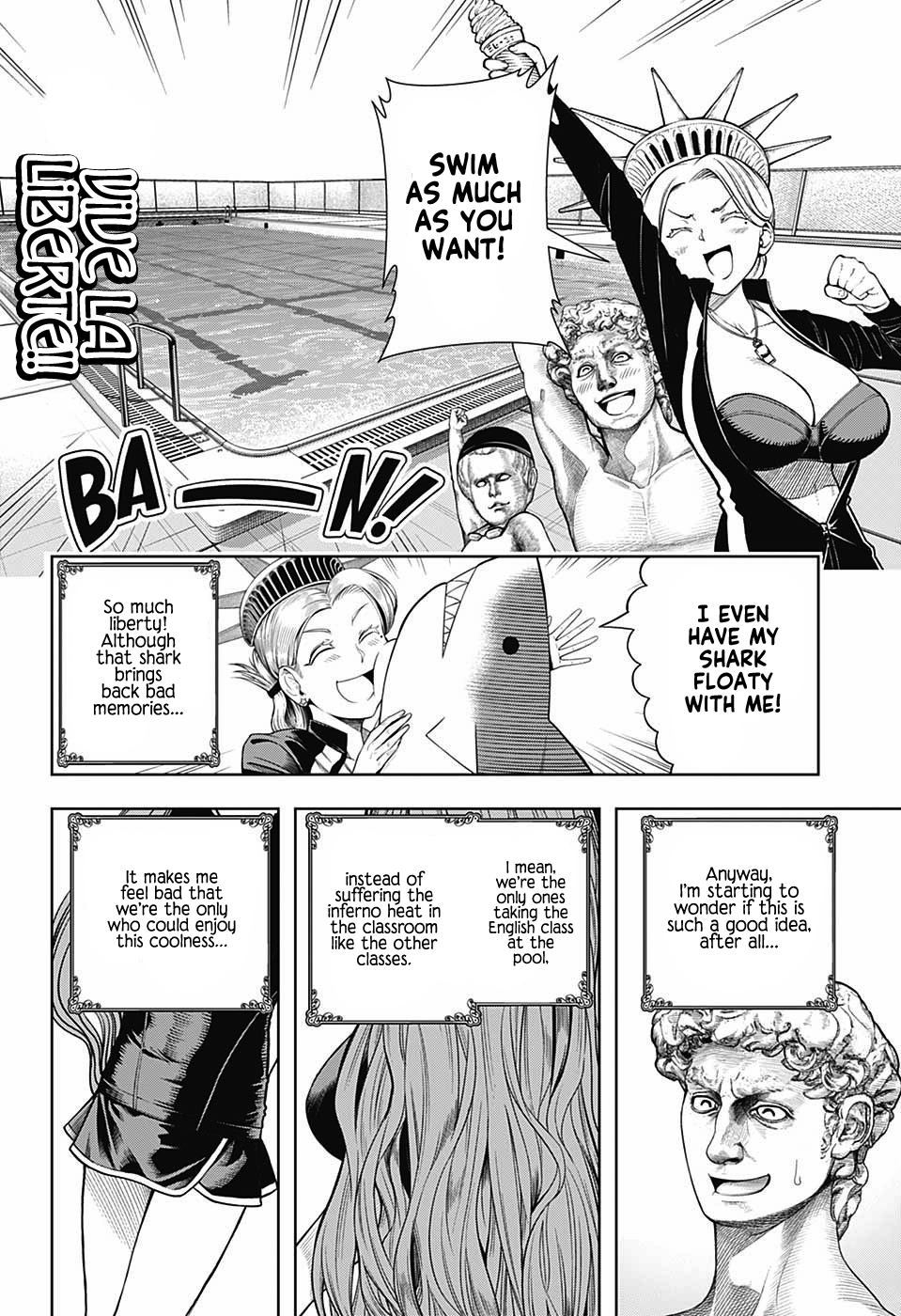 Shishunki Renaissance David-kun Chapter 14 page 4 - Chapter 14: Liberty!!