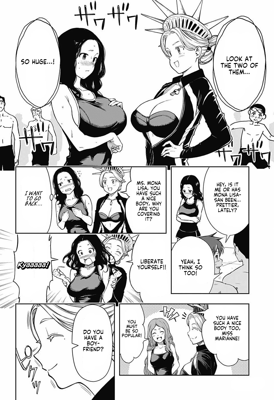 Shishunki Renaissance David-kun Chapter 14 page 6 - Chapter 14: Liberty!!