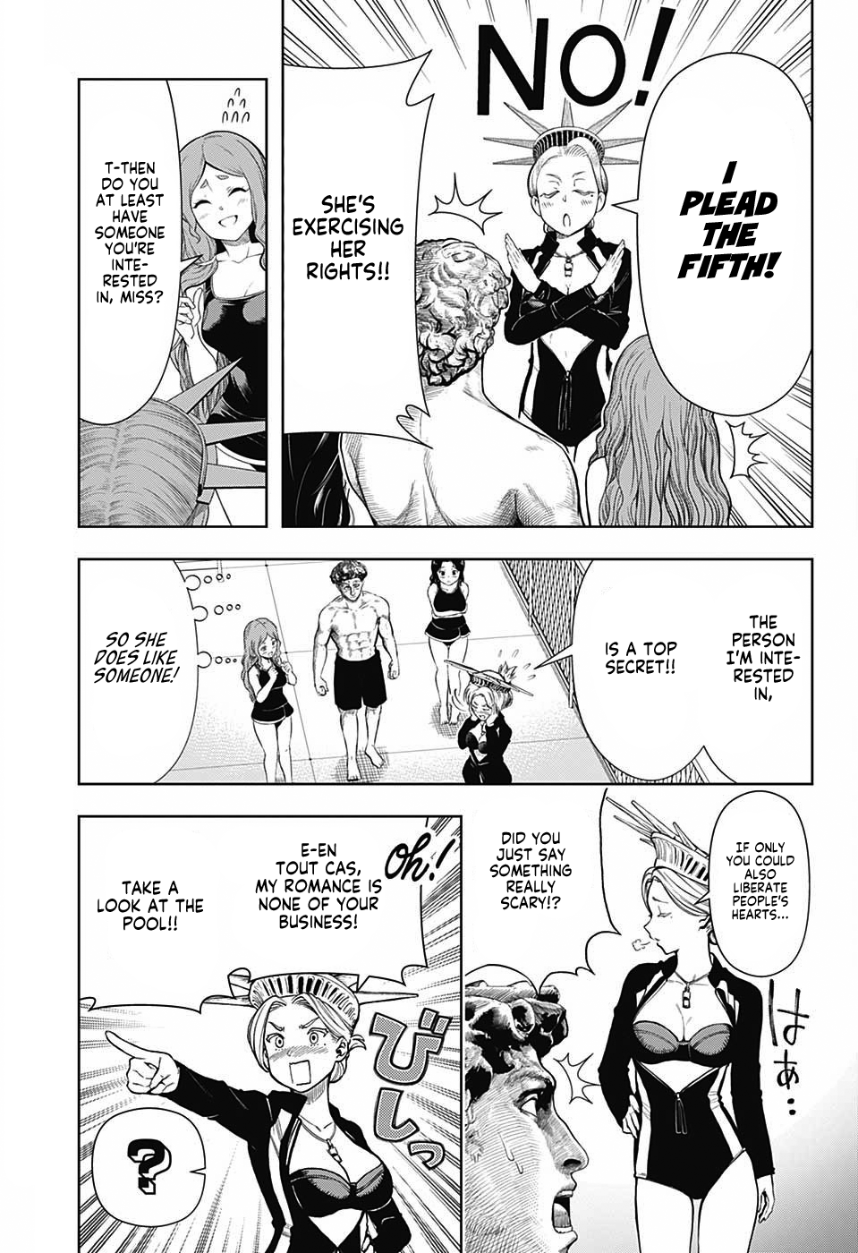 Shishunki Renaissance David-kun Chapter 14 page 7 - Chapter 14: Liberty!!