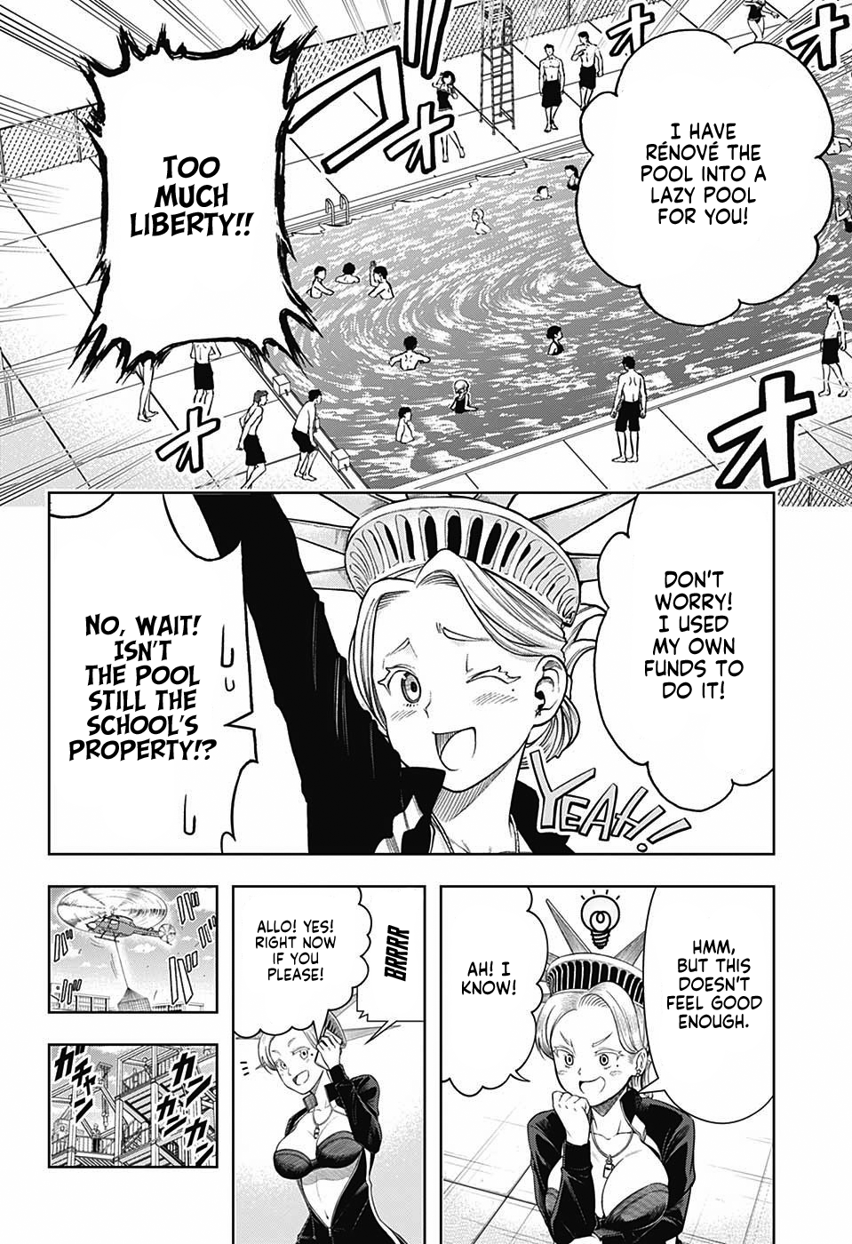 Shishunki Renaissance David-kun Chapter 14 page 8 - Chapter 14: Liberty!!