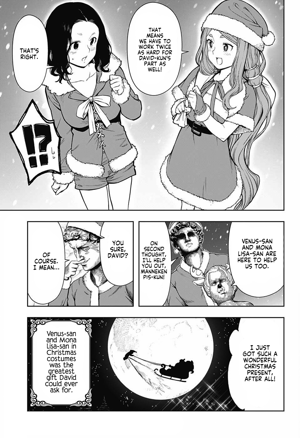 Shishunki Renaissance David-kun Chapter 16.1 page 2 - Chapter 16.1: Teenage Renaissance David-kun, End of Year Extra
