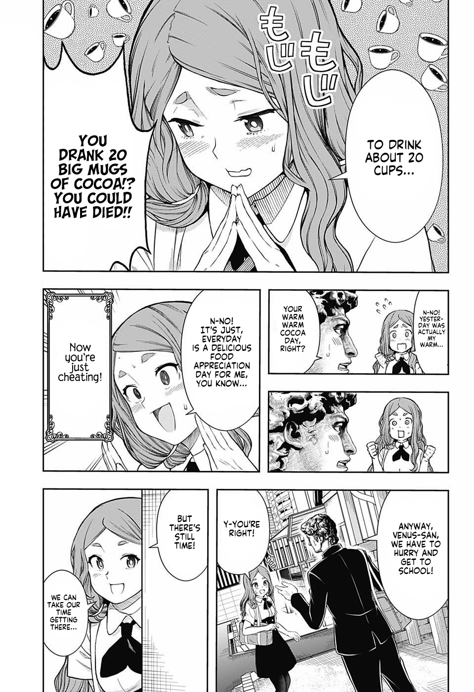 Shishunki Renaissance David-kun Chapter 16 page 3 - Chapter 16: Venus-san's Secret Shortcut