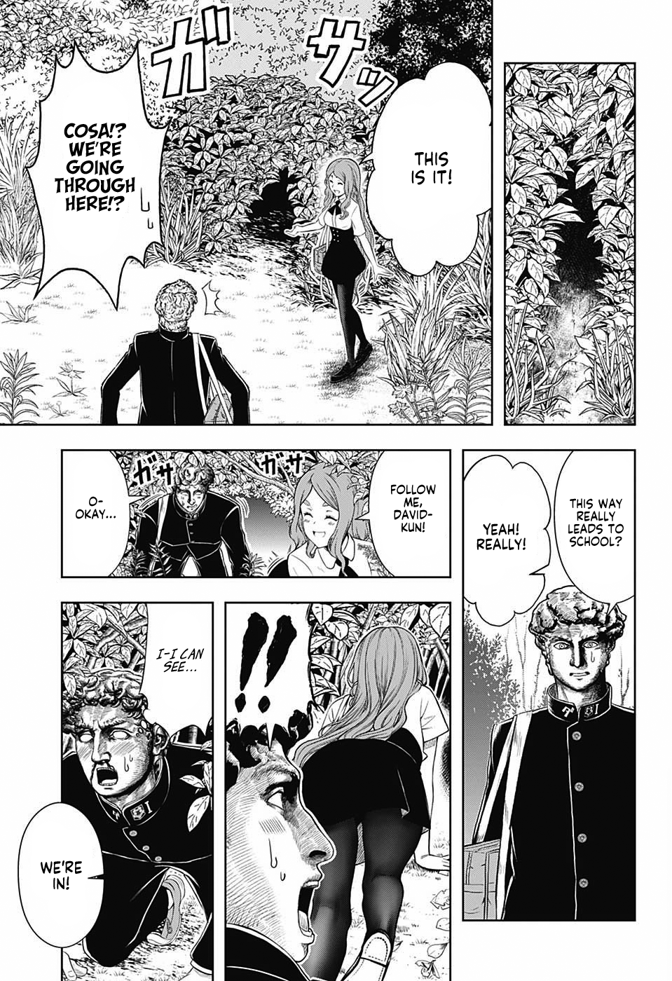 Shishunki Renaissance David-kun Chapter 16 page 5 - Chapter 16: Venus-san's Secret Shortcut