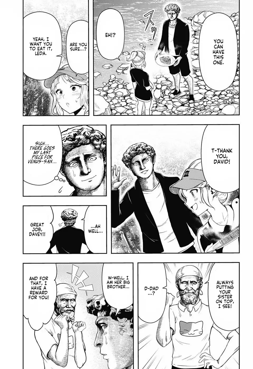 Shishunki Renaissance David-kun Chapter 17 page 11 - Chapter 17: Fat is Flavor