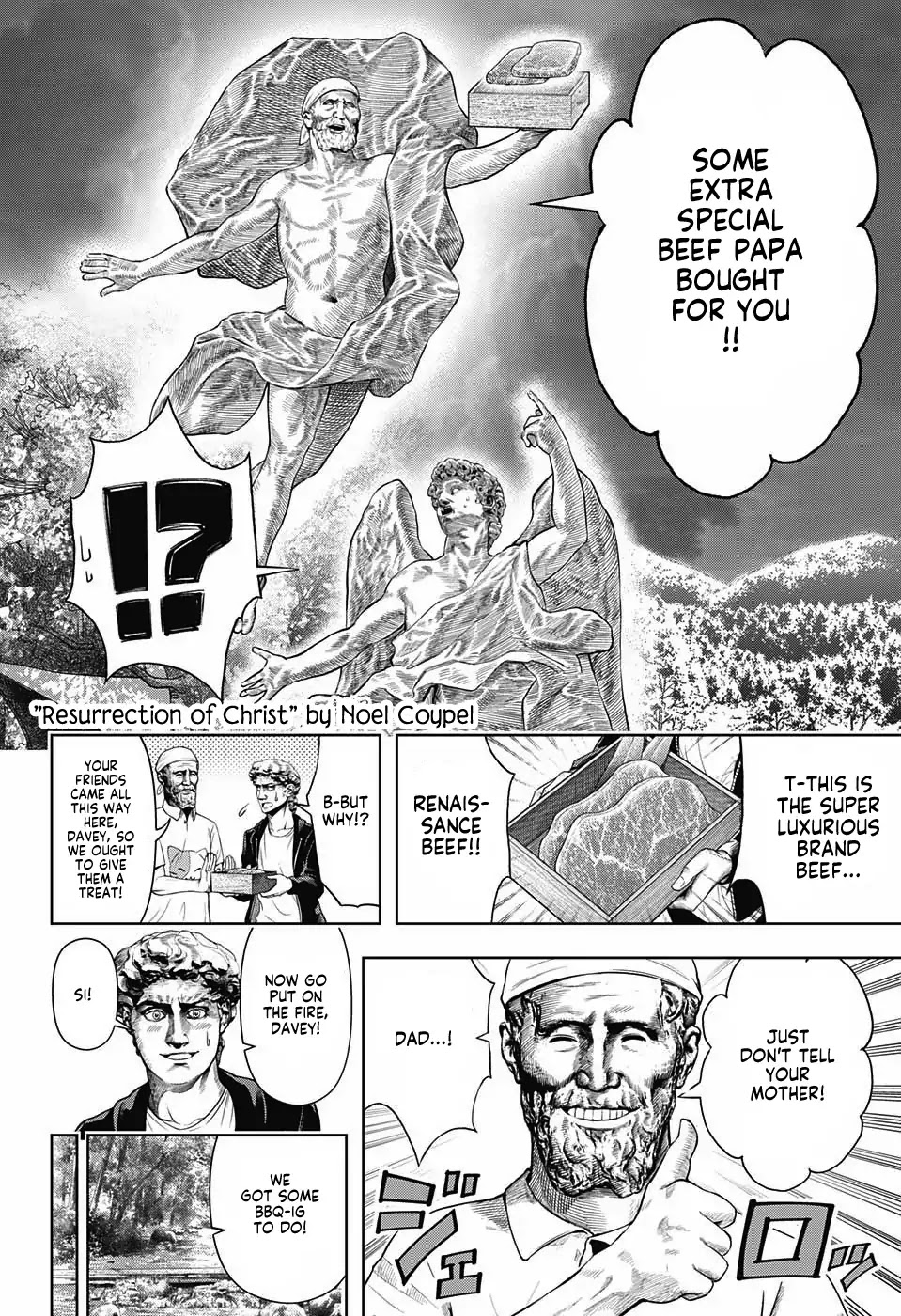 Shishunki Renaissance David-kun Chapter 17 page 12 - Chapter 17: Fat is Flavor