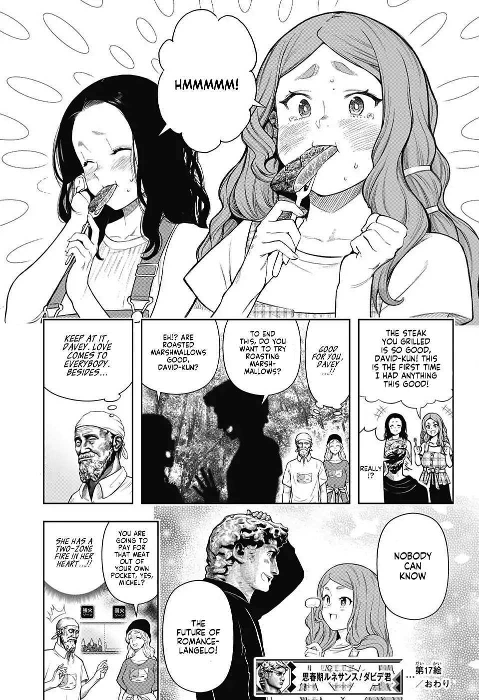 Shishunki Renaissance David-kun Chapter 17 page 13 - Chapter 17: Fat is Flavor