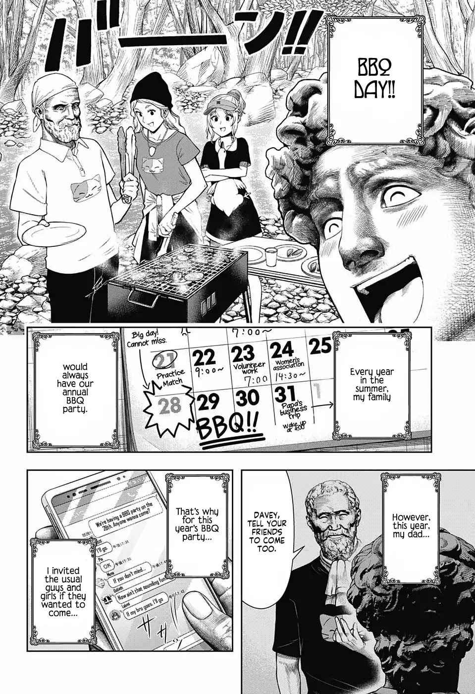 Shishunki Renaissance David-kun Chapter 17 page 2 - Chapter 17: Fat is Flavor