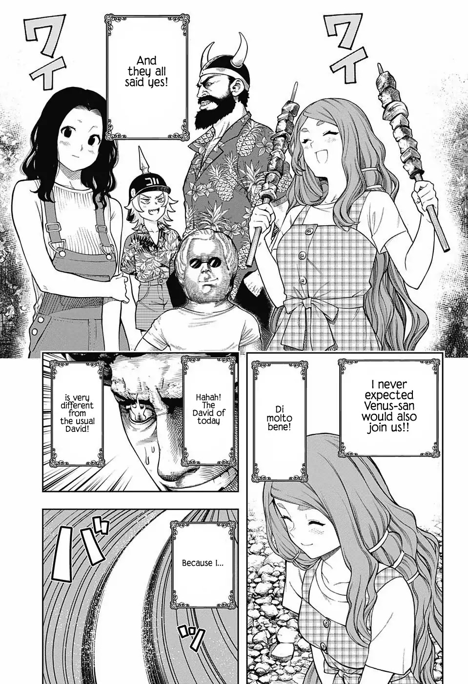 Shishunki Renaissance David-kun Chapter 17 page 3 - Chapter 17: Fat is Flavor