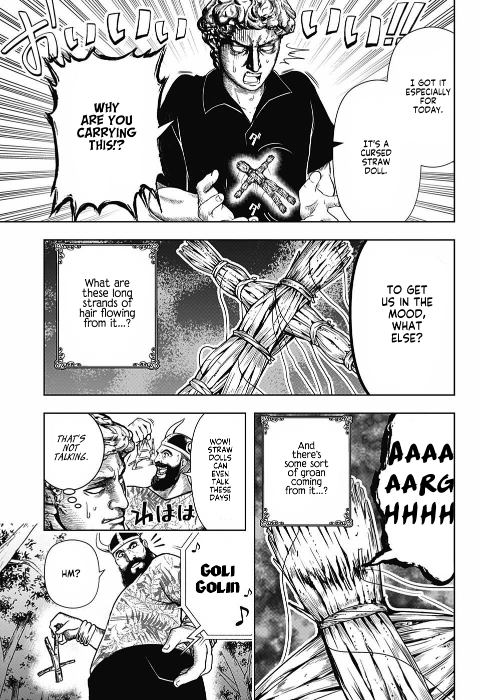 Shishunki Renaissance David-kun Chapter 18 page 5 - Chapter 18: Another Mettle Comparison
