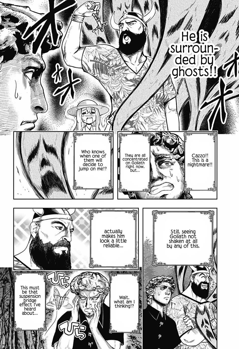 Shishunki Renaissance David-kun Chapter 18 page 8 - Chapter 18: Another Mettle Comparison