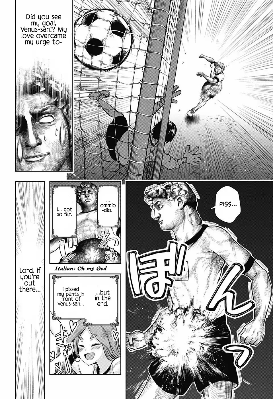 Shishunki Renaissance David-kun Chapter 2 page 10 - Chapter 2: Puberty Soccer