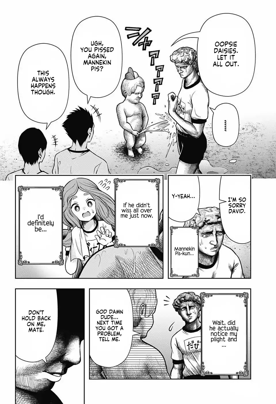 Shishunki Renaissance David-kun Chapter 2 page 13 - Chapter 2: Puberty Soccer