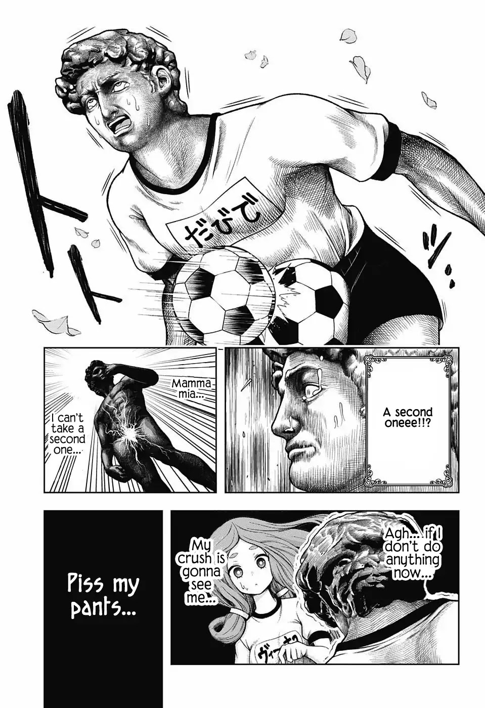 Shishunki Renaissance David-kun Chapter 2 page 7 - Chapter 2: Puberty Soccer