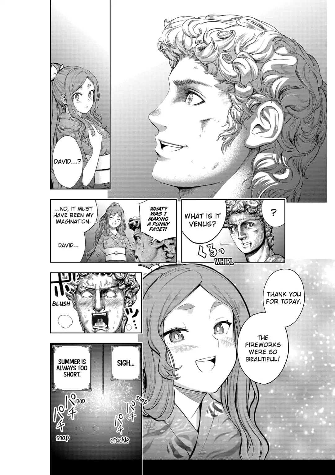 Shishunki Renaissance David-kun Chapter 20 page 12 - Chapter 20: Summer With You