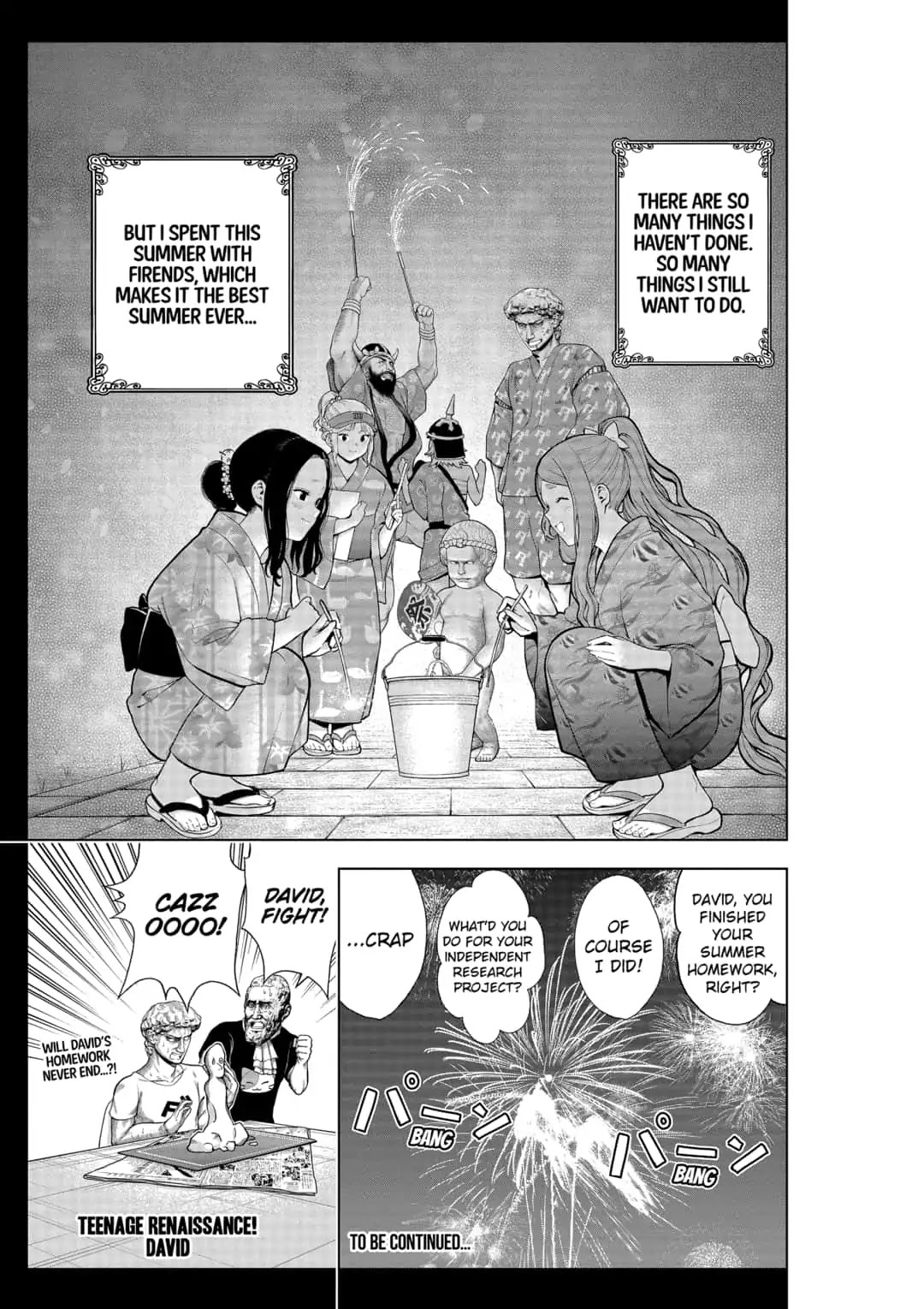 Shishunki Renaissance David-kun Chapter 20 page 13 - Chapter 20: Summer With You