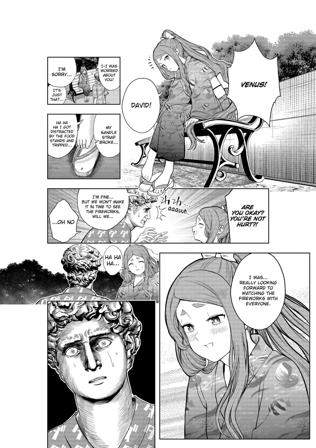 Shishunki Renaissance David-kun Chapter 20 page 6 - Chapter 20: Summer With You