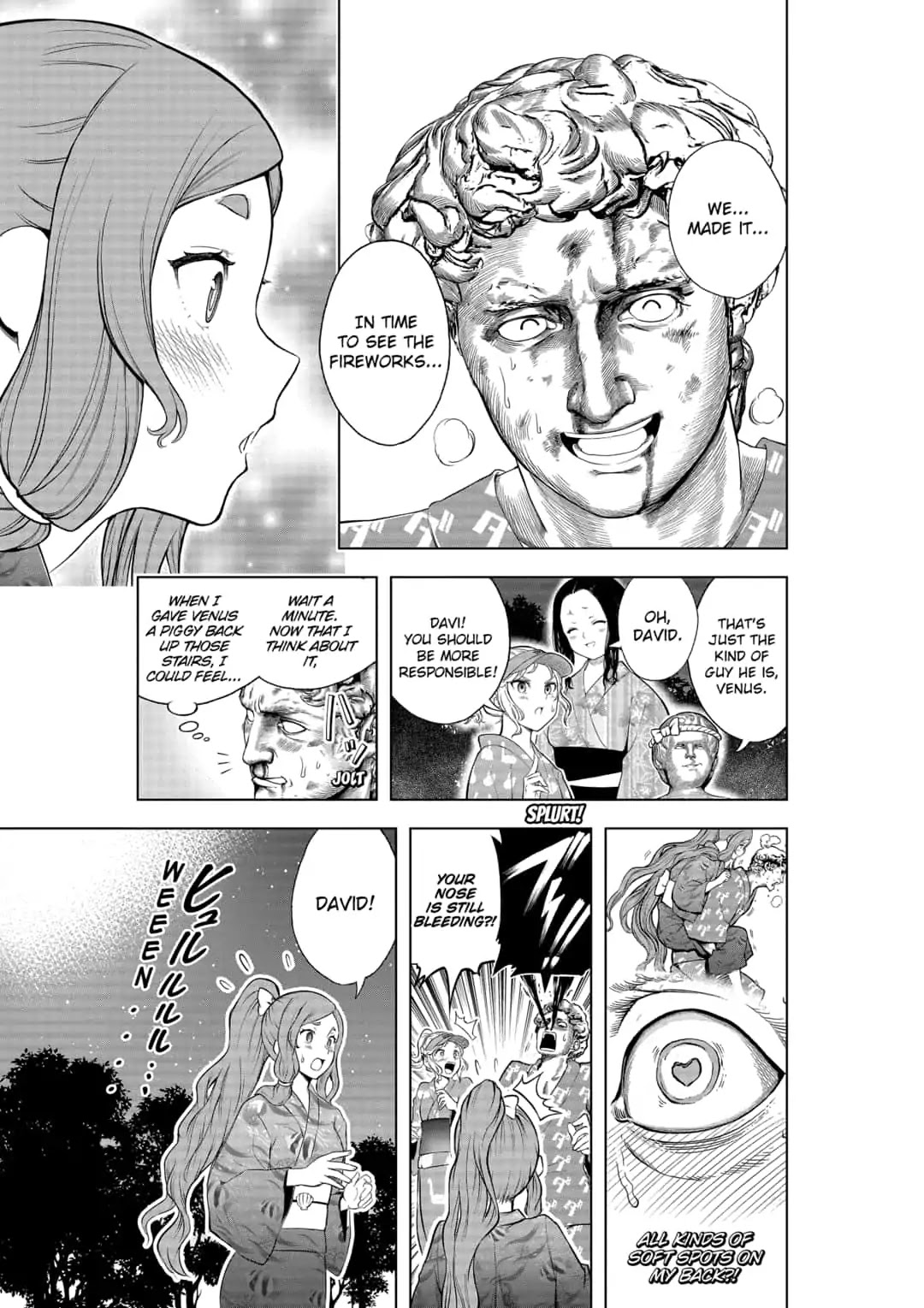 Shishunki Renaissance David-kun Chapter 20 page 9 - Chapter 20: Summer With You