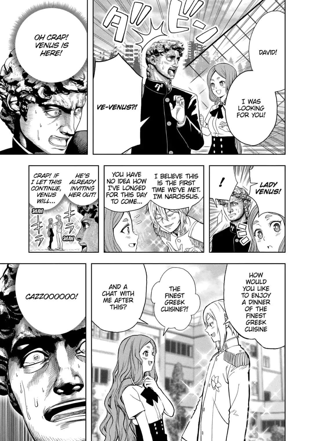 Shishunki Renaissance David-kun Chapter 21 page 11 - Chapter 21: The Arrival of Narcissus