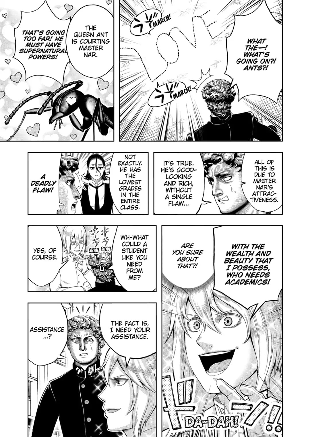 Shishunki Renaissance David-kun Chapter 21 page 5 - Chapter 21: The Arrival of Narcissus