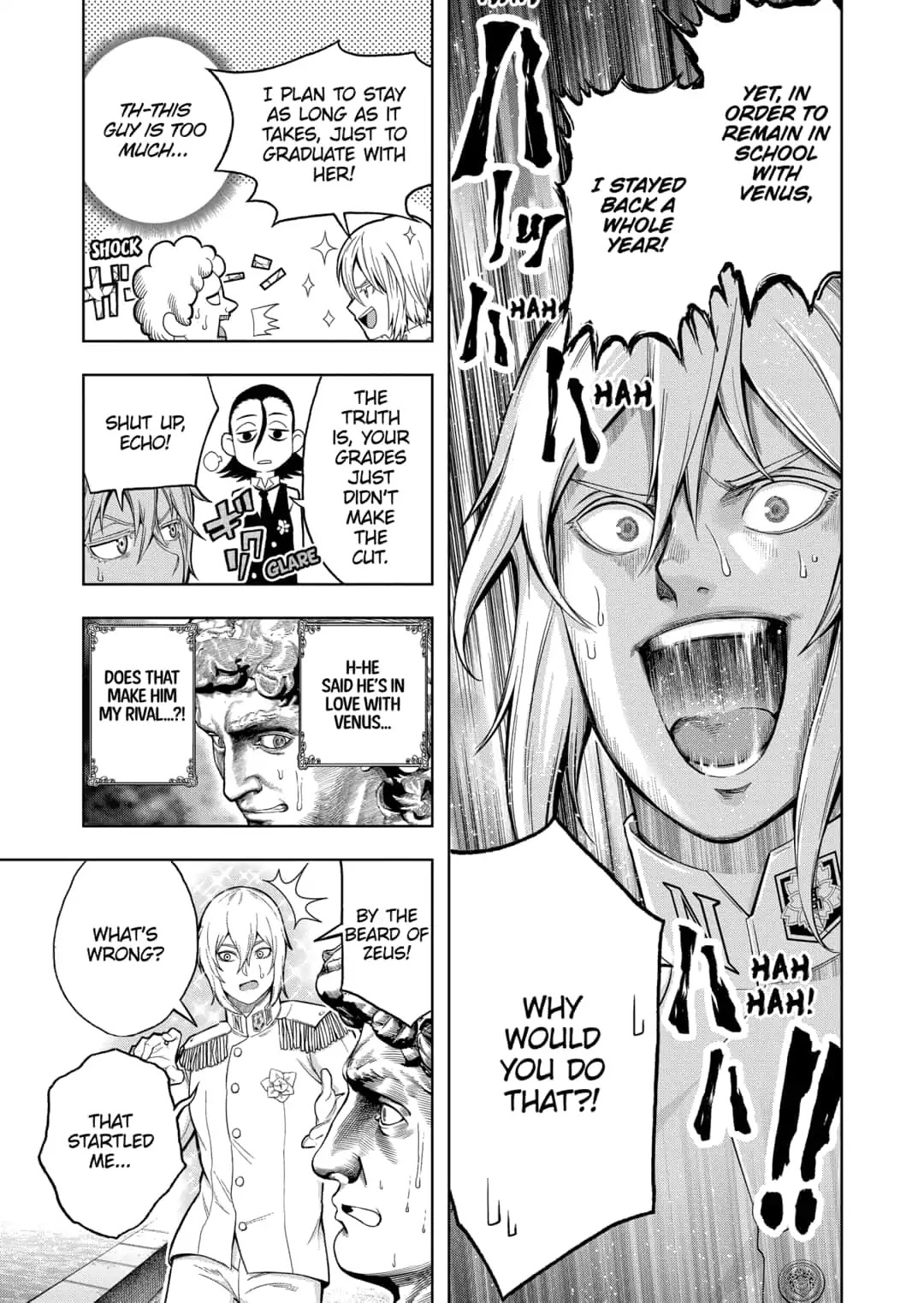Shishunki Renaissance David-kun Chapter 21 page 7 - Chapter 21: The Arrival of Narcissus