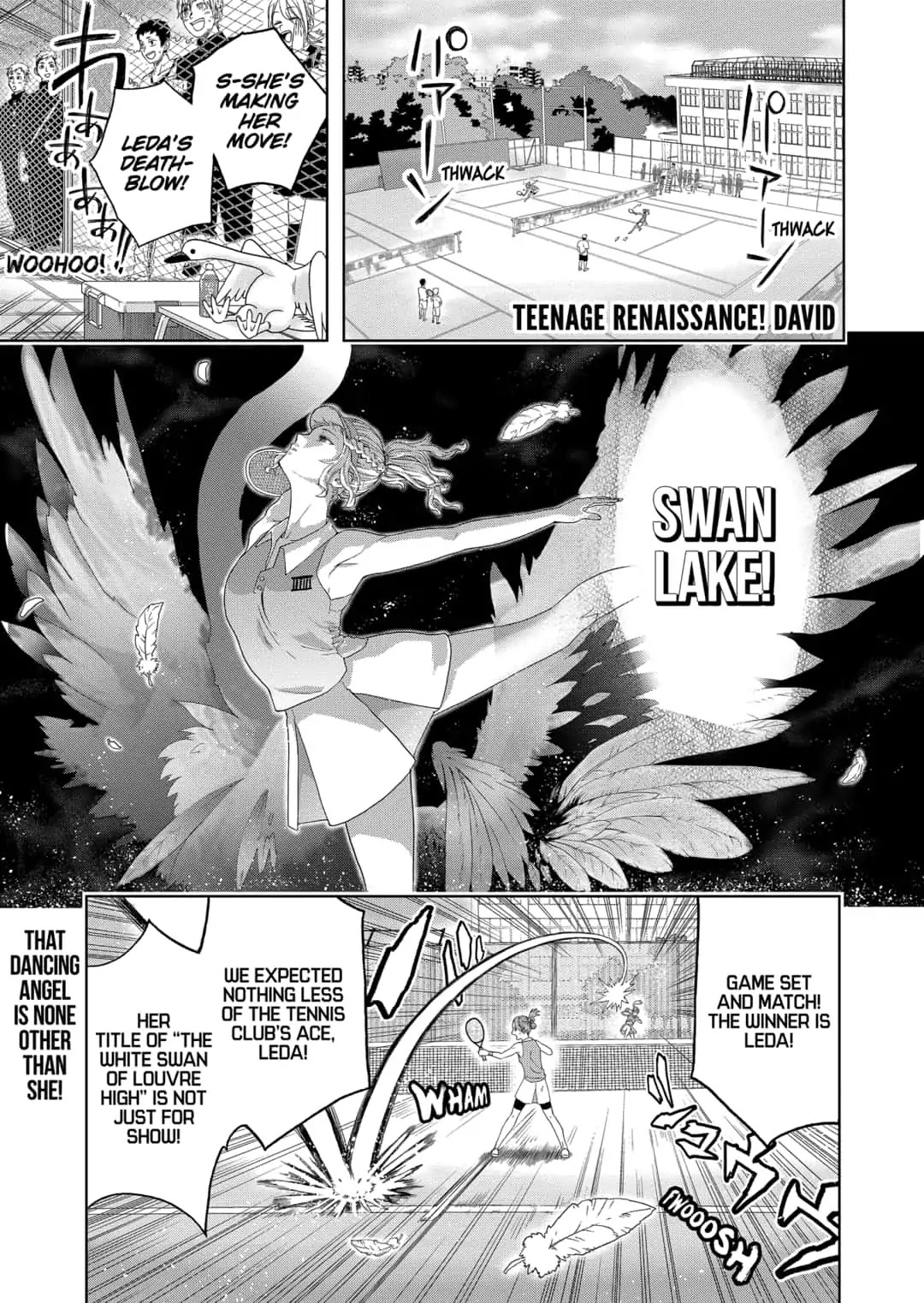 Shishunki Renaissance David-kun Chapter 22 page 1 - Chapter 22: Leda and the Swan