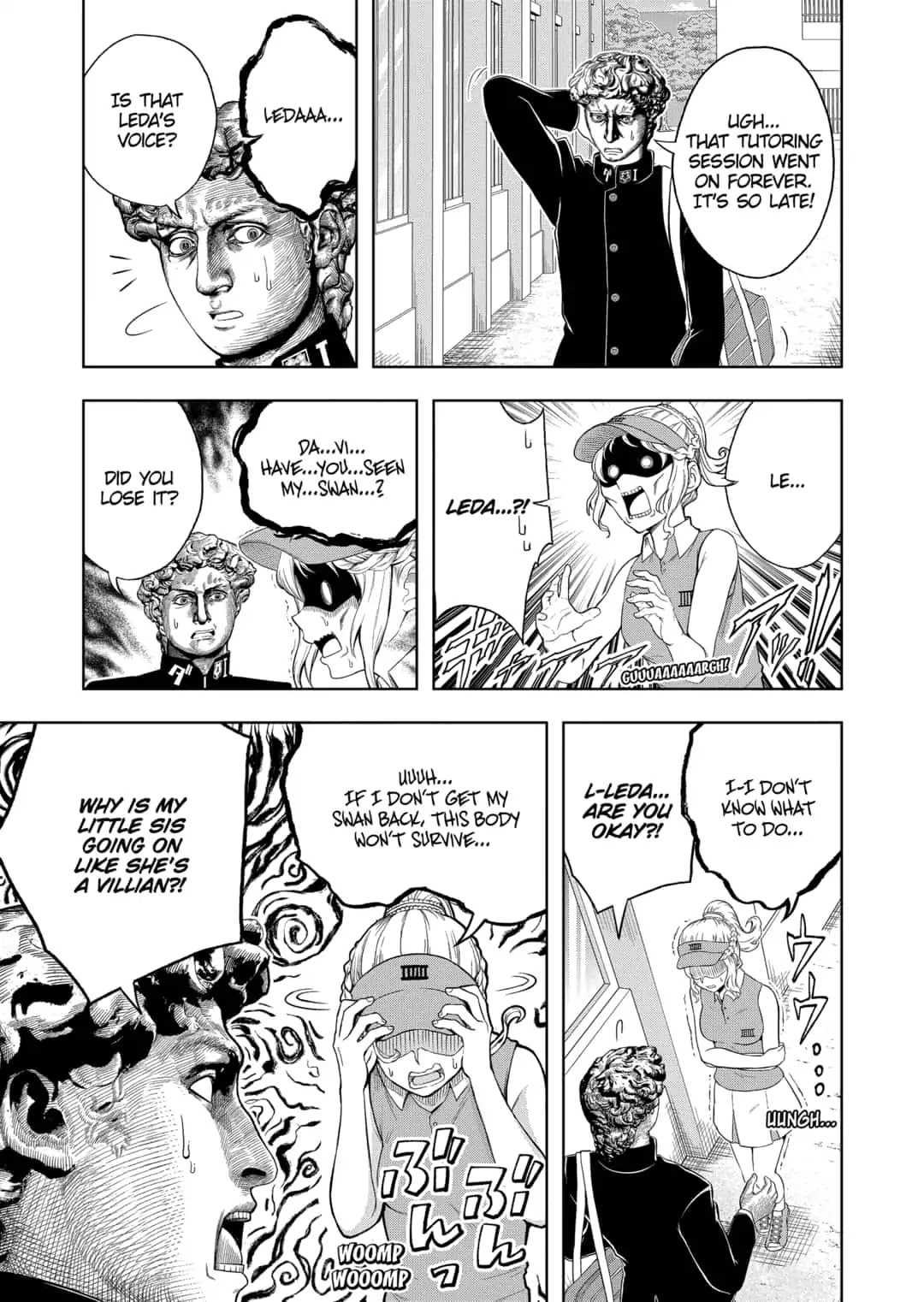 Shishunki Renaissance David-kun Chapter 22 page 3 - Chapter 22: Leda and the Swan