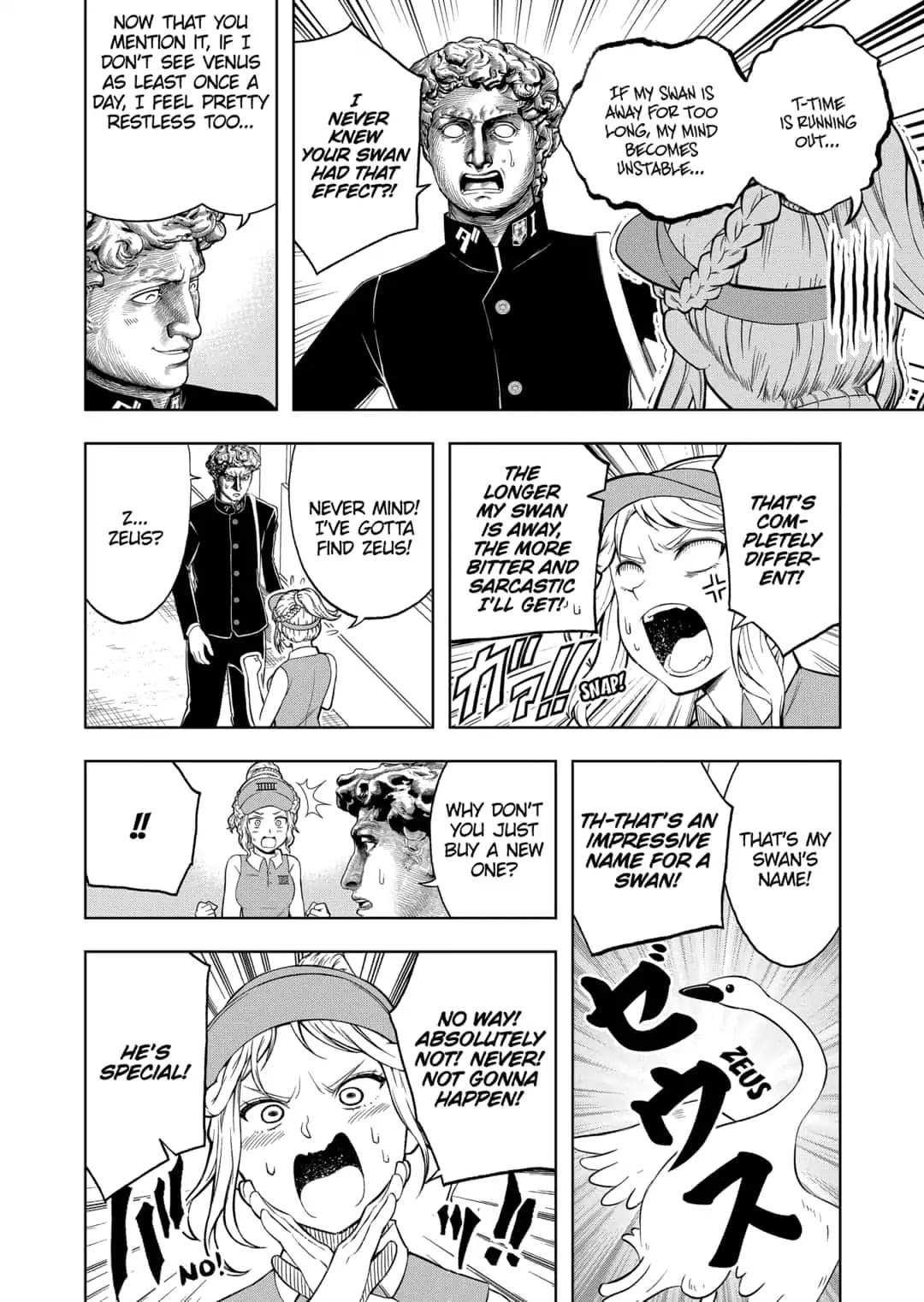Shishunki Renaissance David-kun Chapter 22 page 4 - Chapter 22: Leda and the Swan
