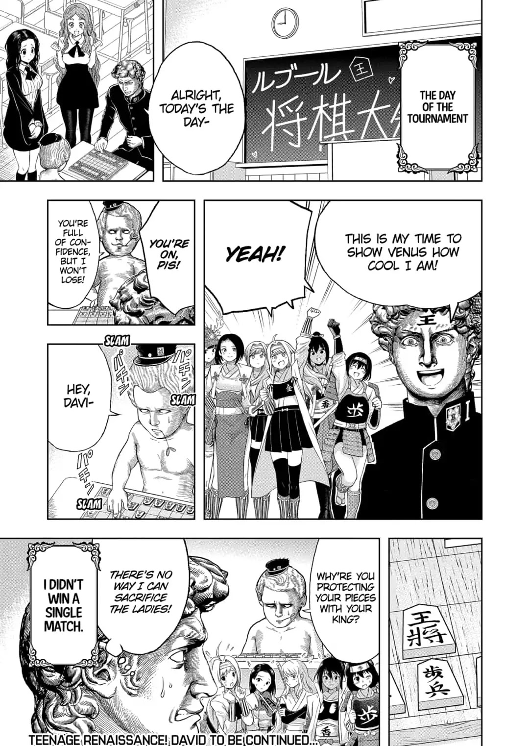 Shishunki Renaissance David-kun Chapter 23 page 13 - Chapter 23: Worth More Than Gold