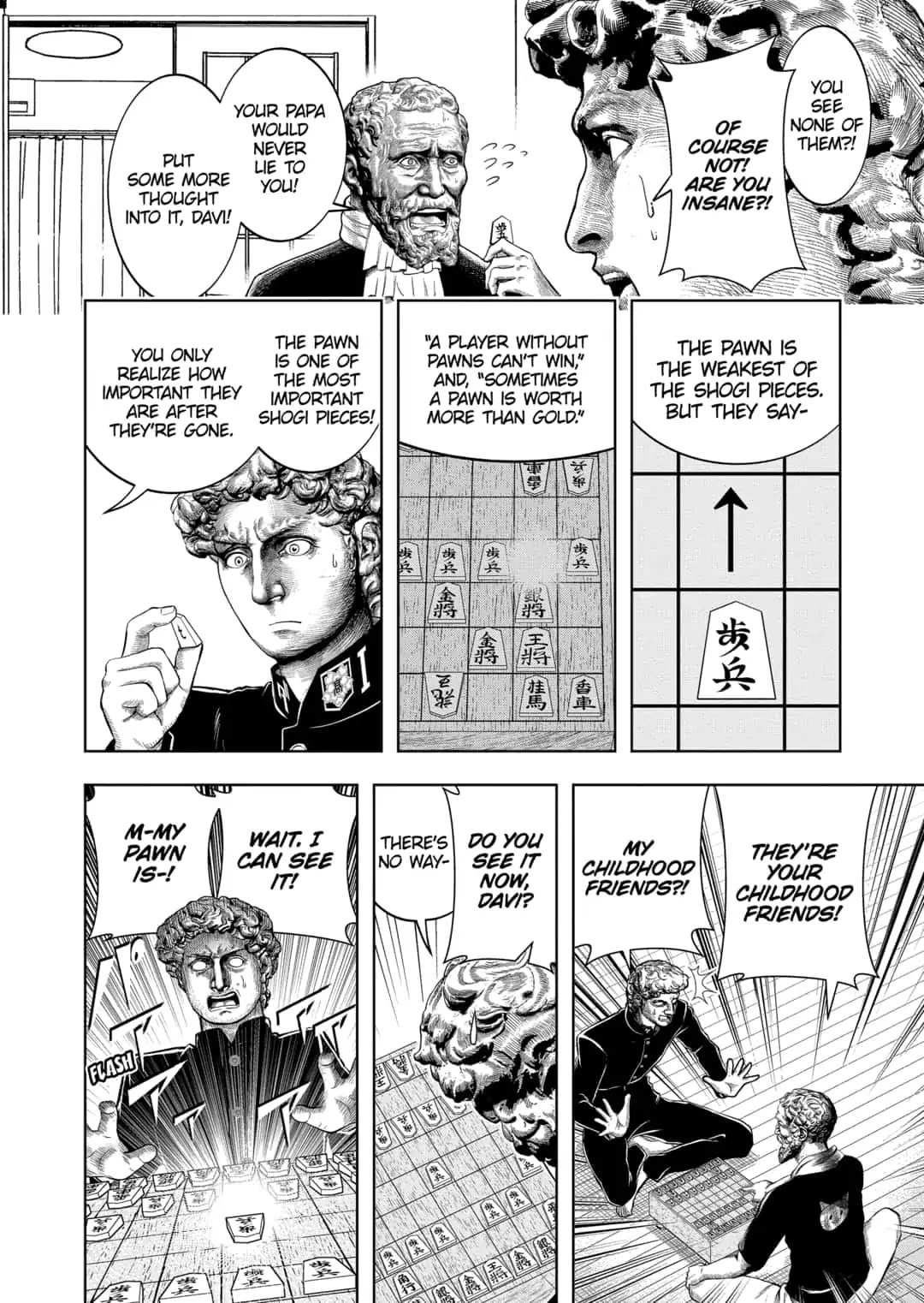 Shishunki Renaissance David-kun Chapter 23 page 4 - Chapter 23: Worth More Than Gold