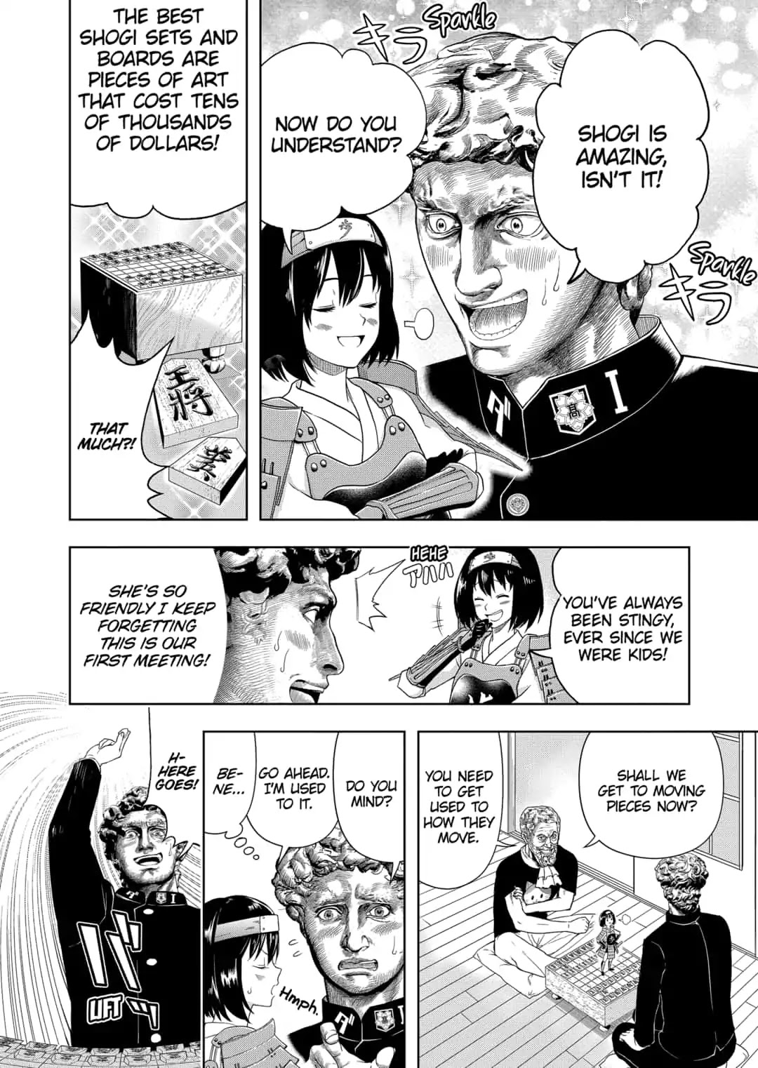 Shishunki Renaissance David-kun Chapter 23 page 6 - Chapter 23: Worth More Than Gold