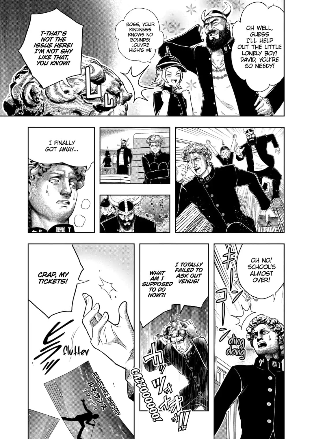 Shishunki Renaissance David-kun Chapter 24 page 10 - Chapter 24: Renaissance Rhapsody