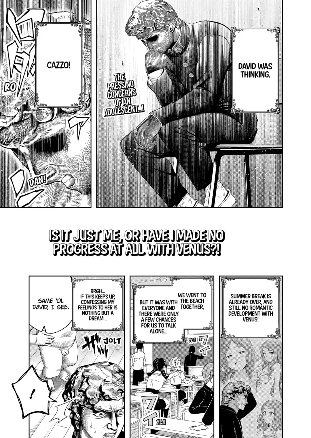Shishunki Renaissance David-kun Chapter 24 page 2 - Chapter 24: Renaissance Rhapsody
