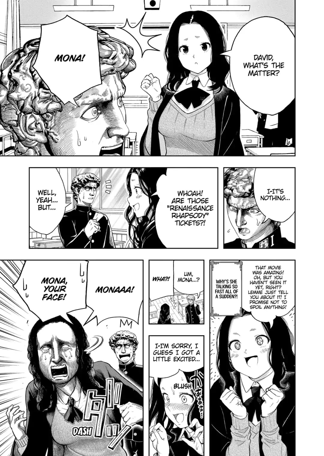 Shishunki Renaissance David-kun Chapter 24 page 6 - Chapter 24: Renaissance Rhapsody