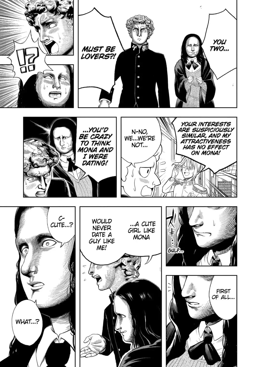 Shishunki Renaissance David-kun Chapter 25 page 11 - Chapter 25: Narcissism Renaissaince! Master Nar