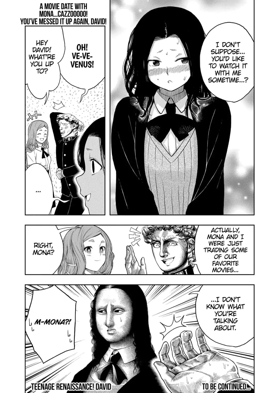 Shishunki Renaissance David-kun Chapter 25 page 13 - Chapter 25: Narcissism Renaissaince! Master Nar