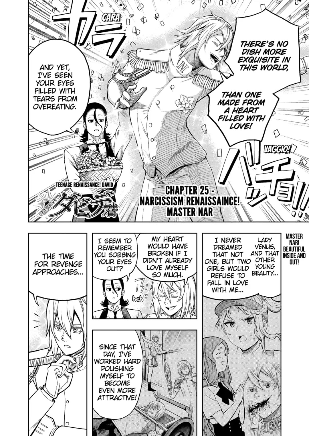 Shishunki Renaissance David-kun Chapter 25 page 2 - Chapter 25: Narcissism Renaissaince! Master Nar