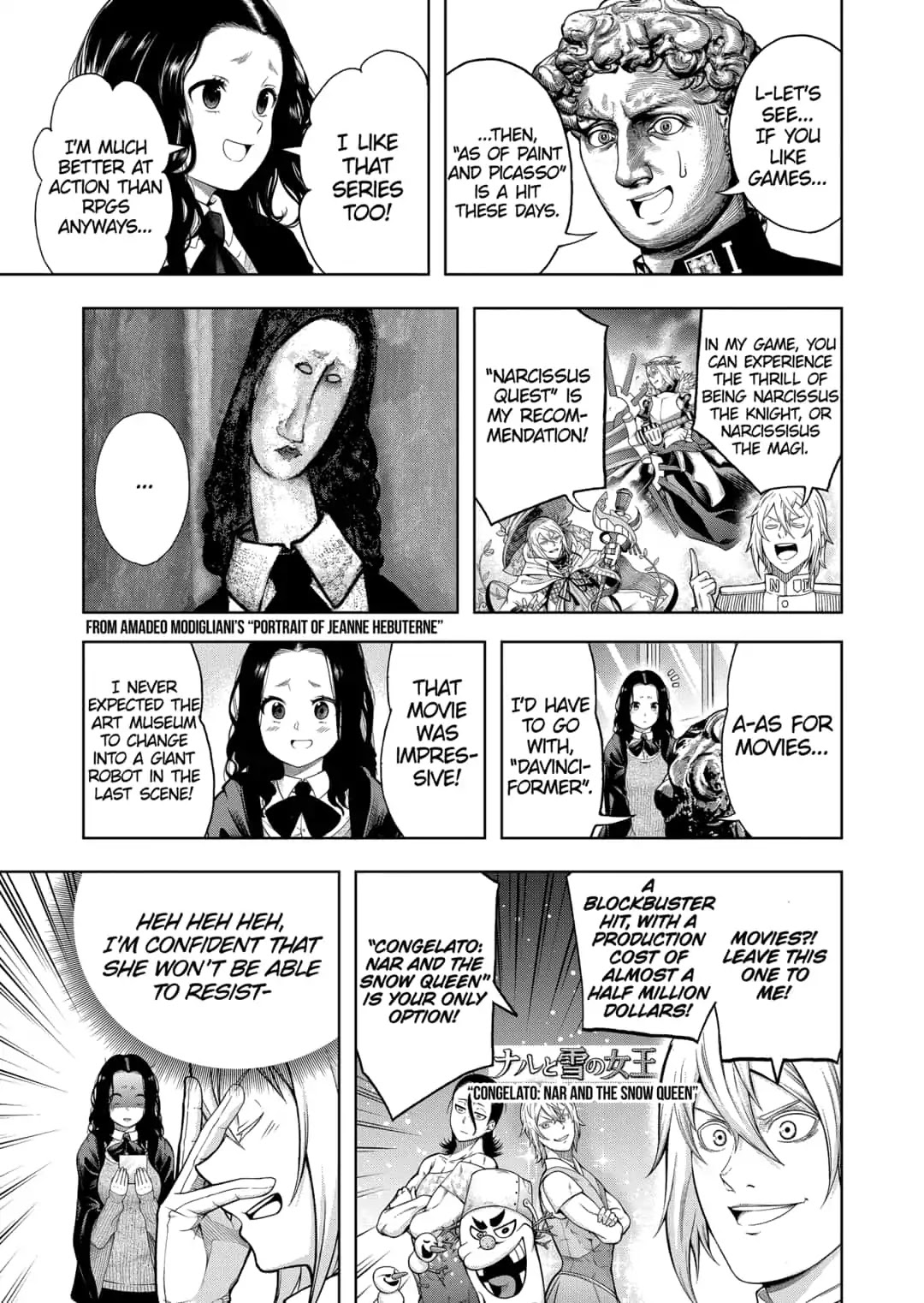 Shishunki Renaissance David-kun Chapter 25 page 9 - Chapter 25: Narcissism Renaissaince! Master Nar