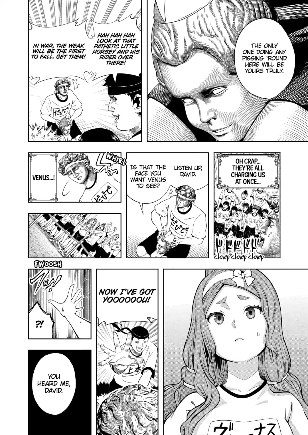 Shishunki Renaissance David-kun Chapter 26 page 10 - Chapter 26: Louvre High Sports