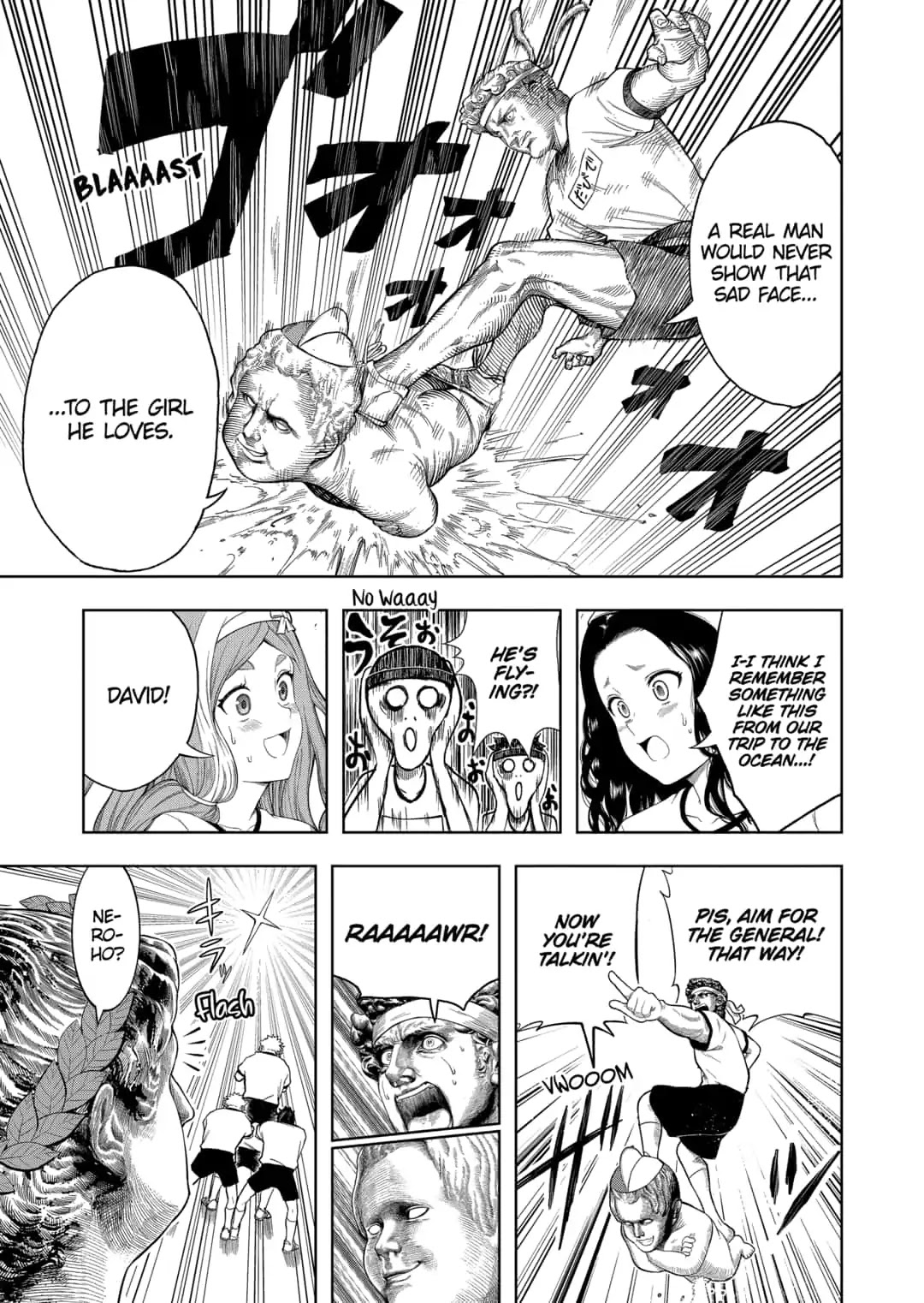 Shishunki Renaissance David-kun Chapter 26 page 11 - Chapter 26: Louvre High Sports
