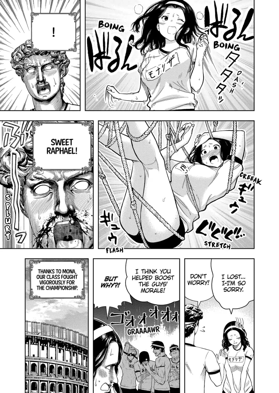 Shishunki Renaissance David-kun Chapter 26 page 7 - Chapter 26: Louvre High Sports