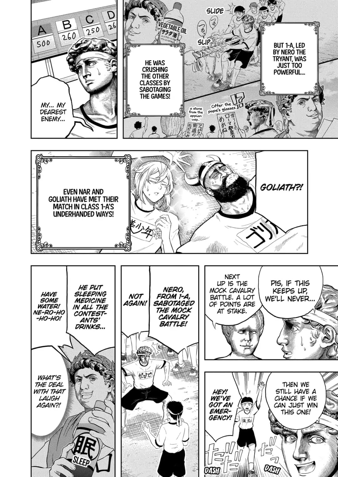 Shishunki Renaissance David-kun Chapter 26 page 8 - Chapter 26: Louvre High Sports