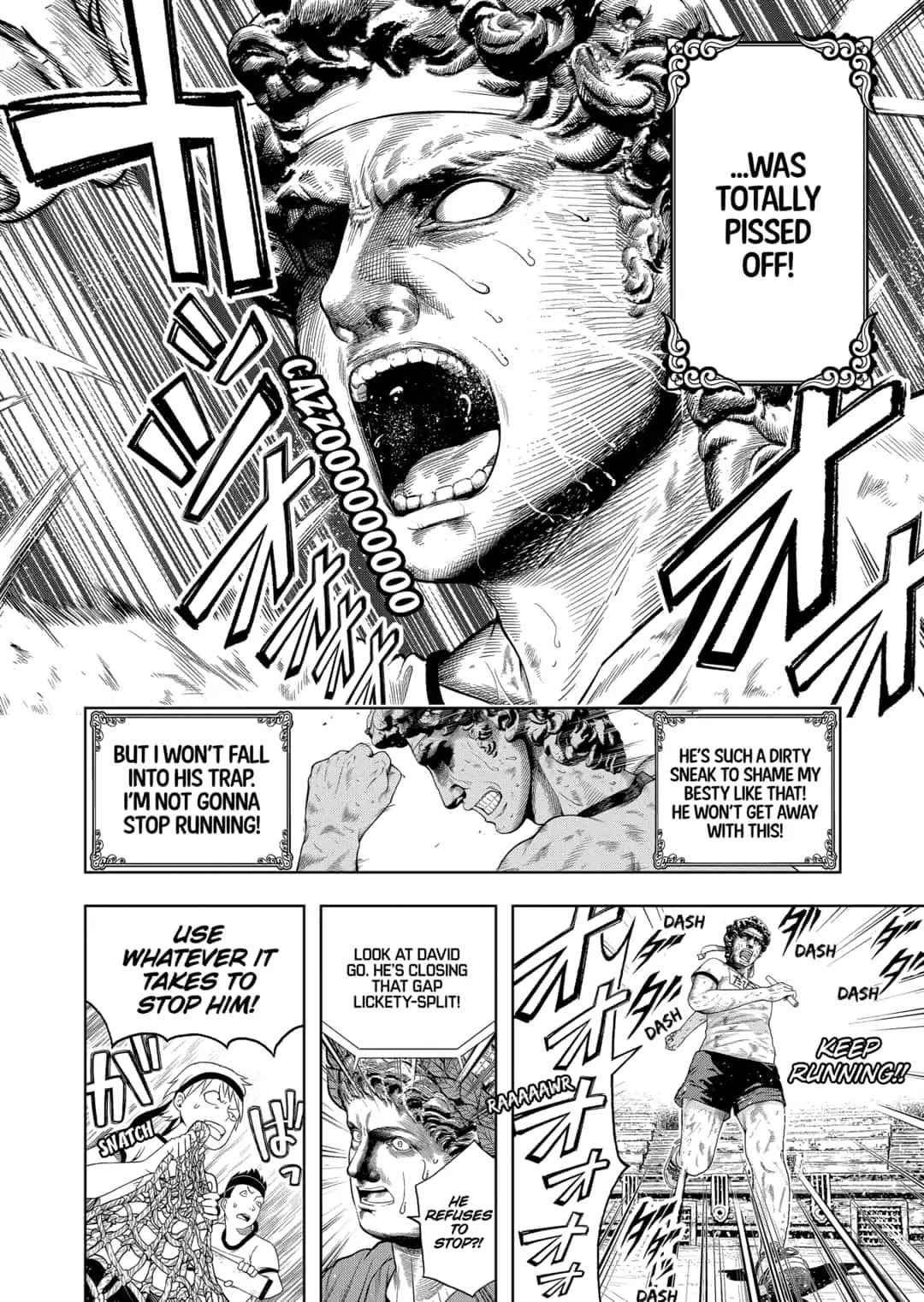 Shishunki Renaissance David-kun Chapter 27 page 10 - Chapter 27: Run David, Run!