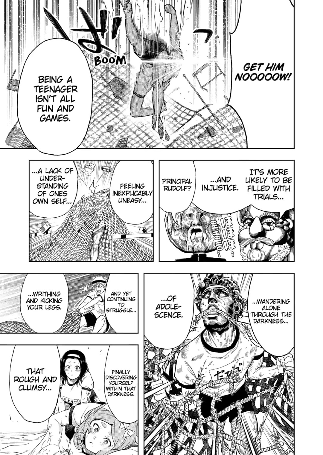 Shishunki Renaissance David-kun Chapter 27 page 11 - Chapter 27: Run David, Run!
