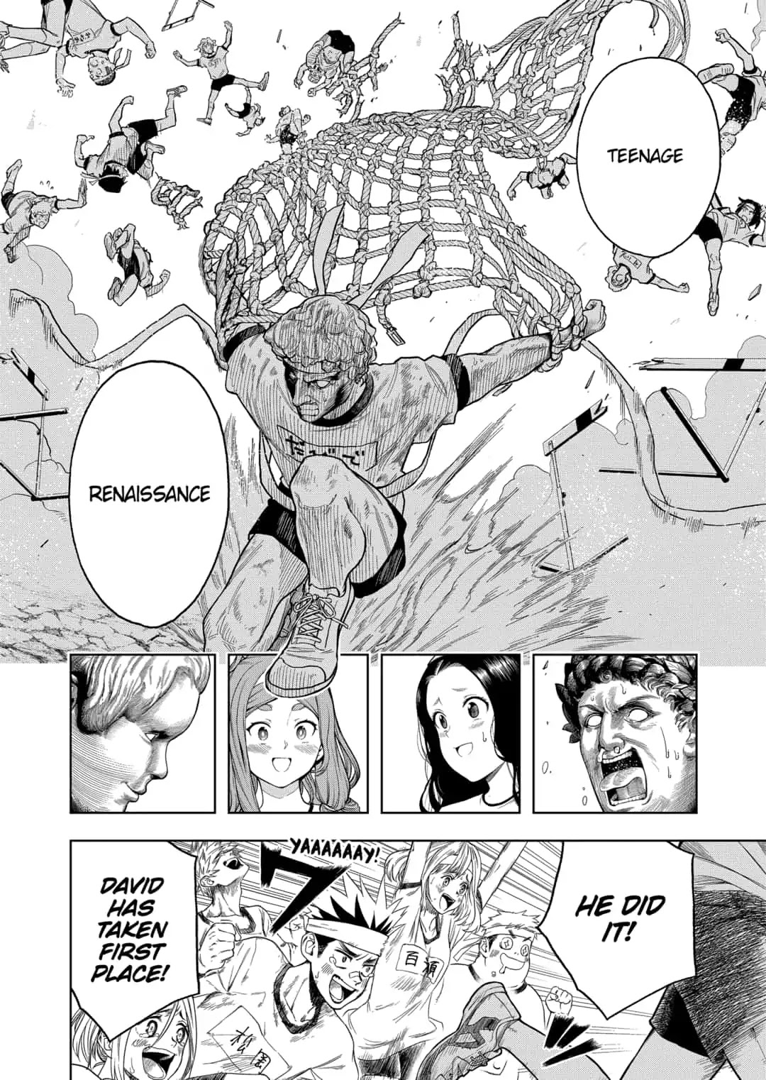 Shishunki Renaissance David-kun Chapter 27 page 12 - Chapter 27: Run David, Run!
